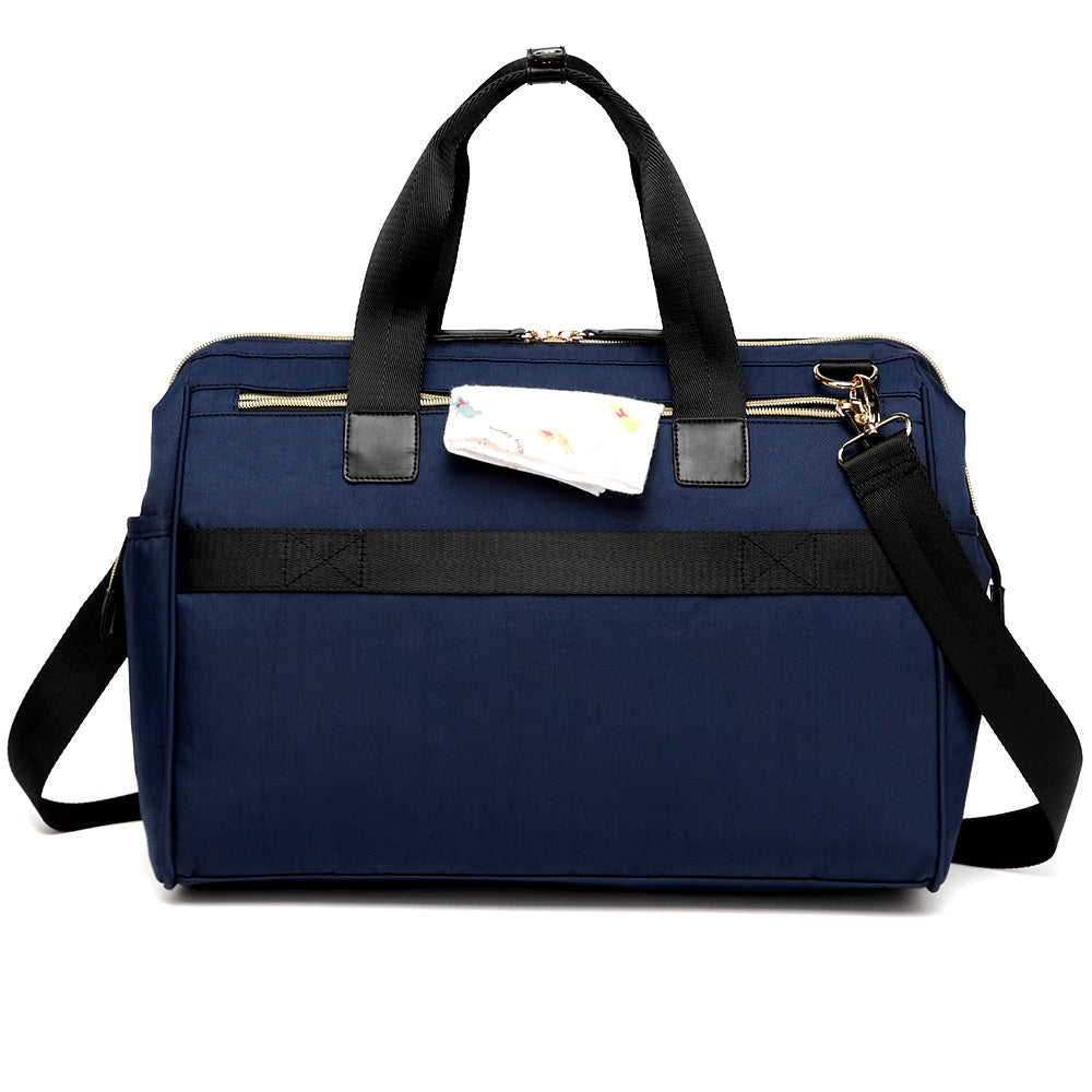 Little Story  Zera Mom Dad Diaper Bag Navy Blue Little Story Yallatoys