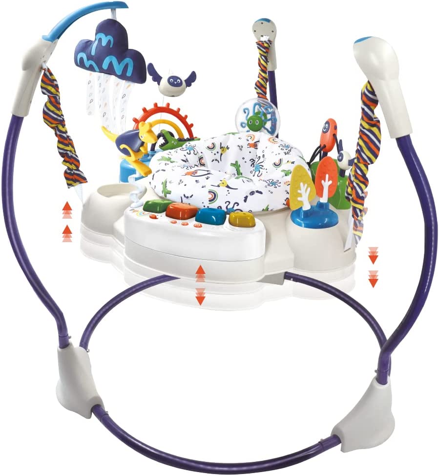 Little Story  Baby Activity Jumper Blue Little Story Yallatoys