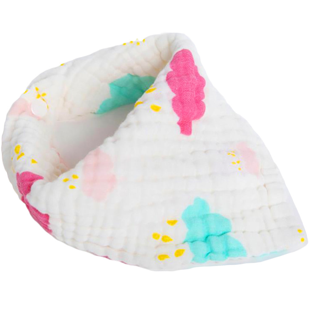 Little Story Muslin Bandana Bibs Set Of 2 Unicorn Little Story Yallatoys
