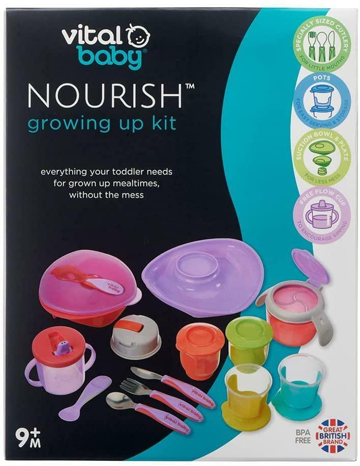 Vital Baby  Nourish Growing Up Kit Fizz 9 Months+ Vital Baby Yallatoys