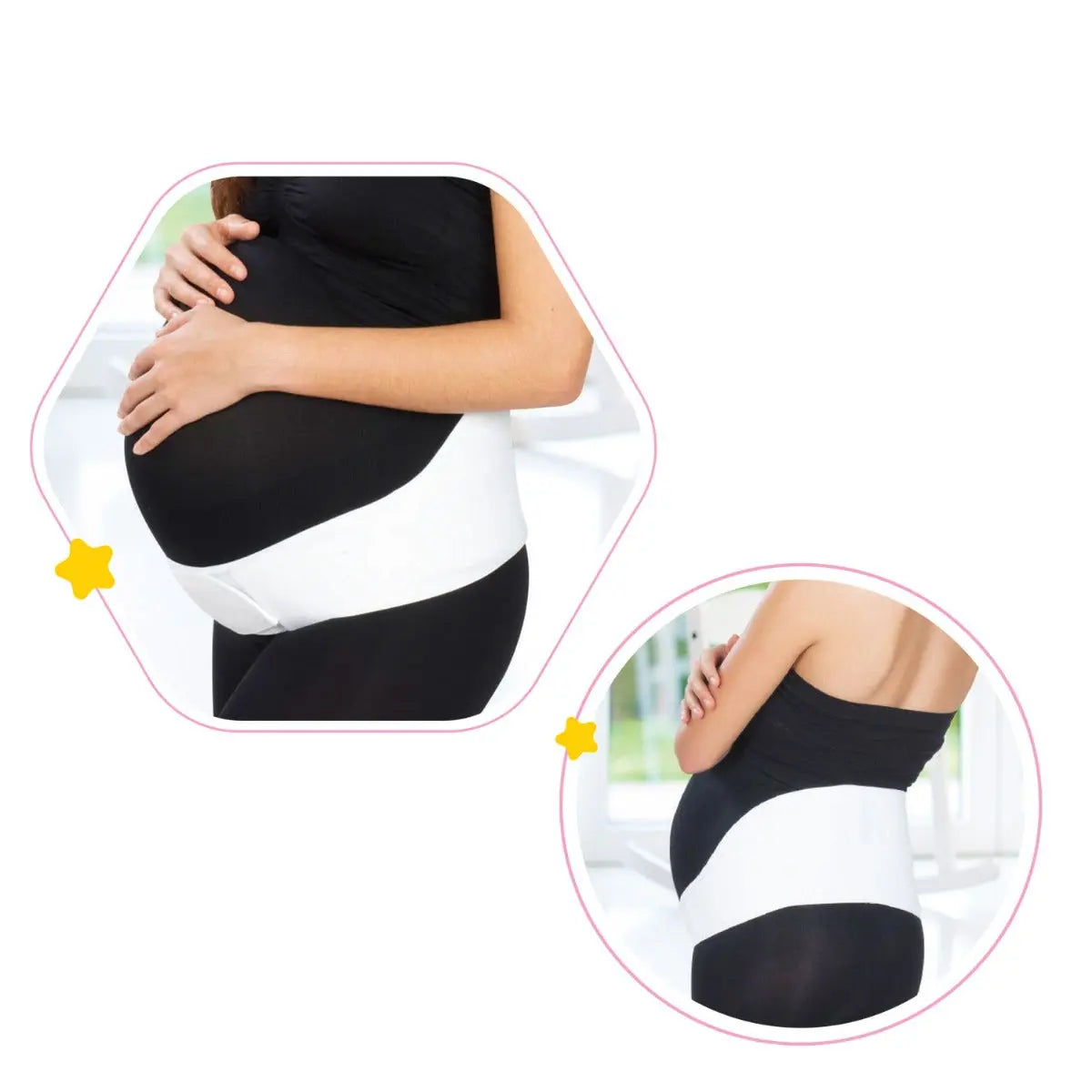 Babyjem Pregnant Belly Support Belt Black Babyjem