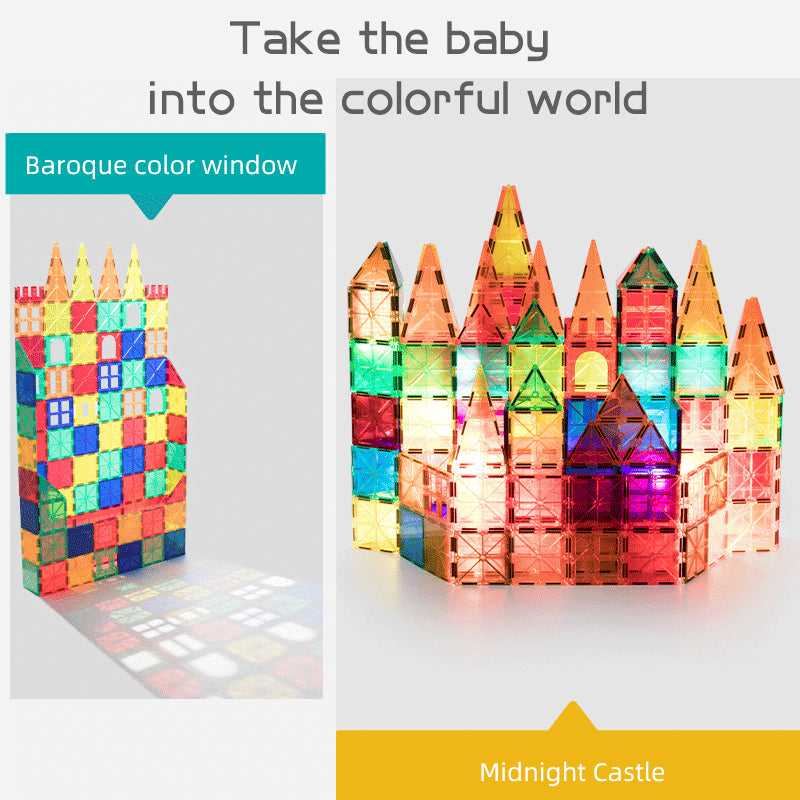 Buy Onshine 78Pcs Magnetic Building Tiles | Yallatoys.com