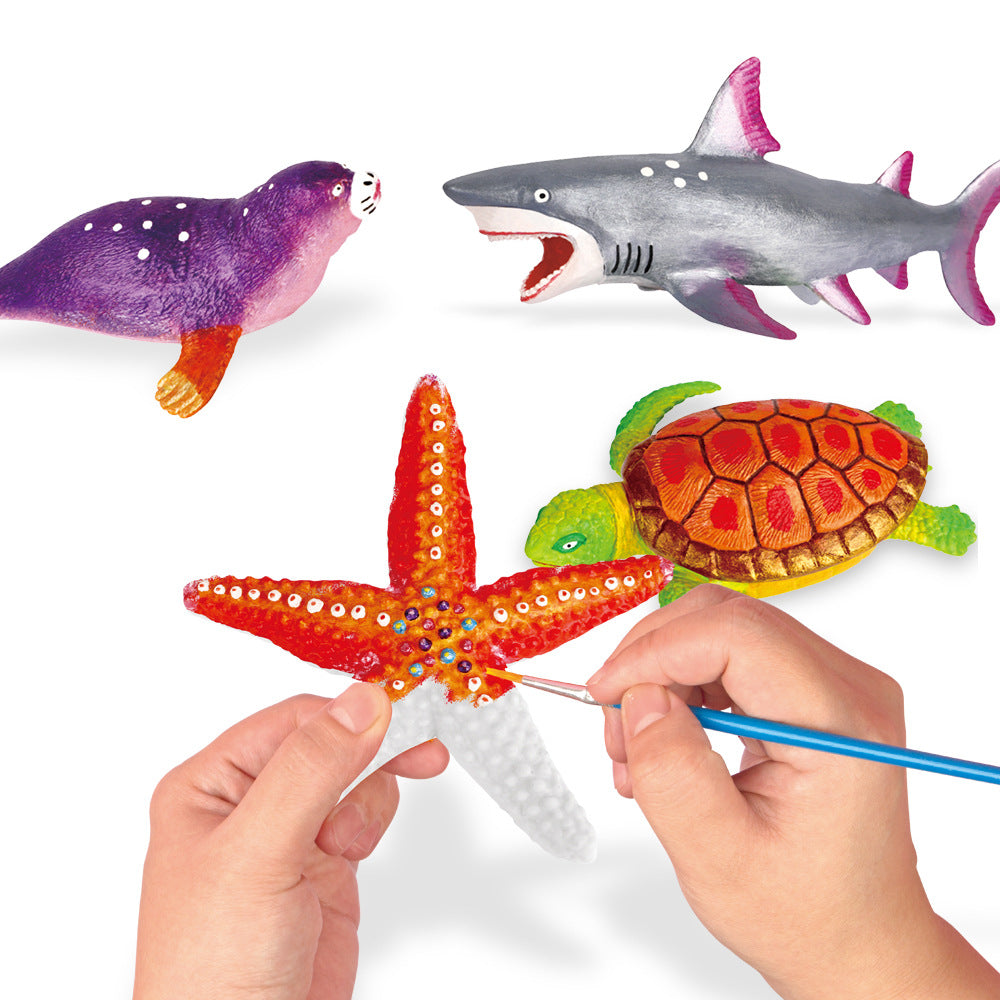 Buy Kids Paint Your Own Marine Animals | Yallatoys.com