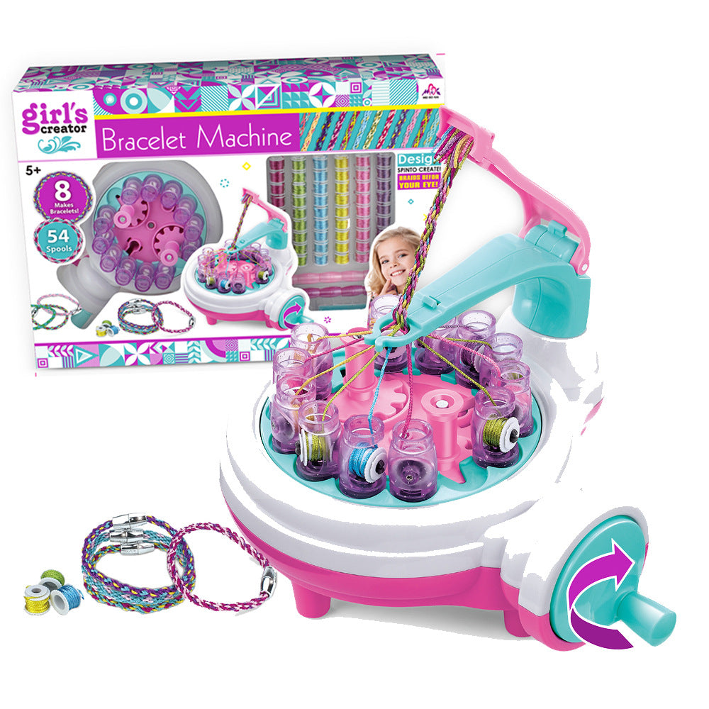 Buy Girls creator 2 in 1 braiding set bracelet machine | Yallatoys.com