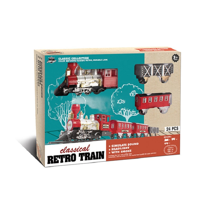 Buy Classical Electric Retro Train Battery Operated | Yallatoys.com