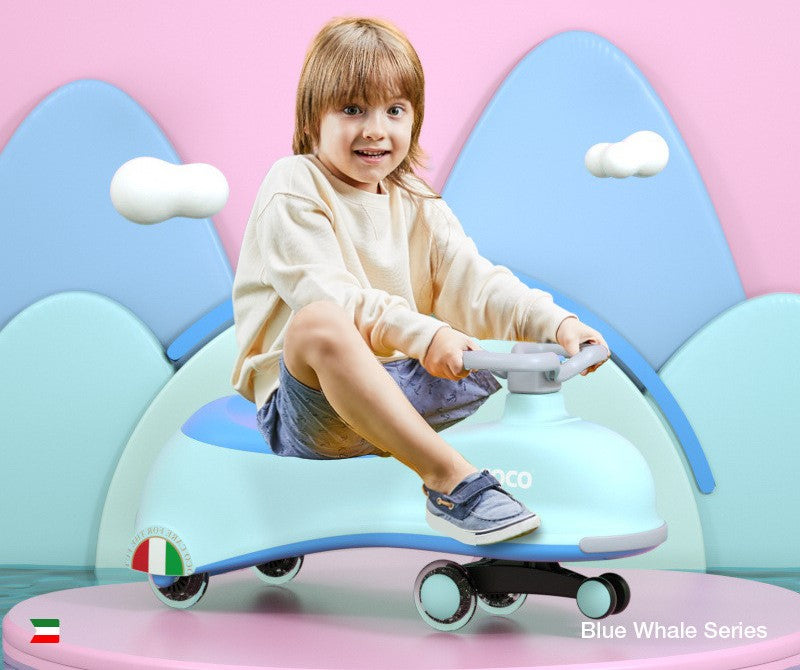 Buy Baby Swing Car Balancing Blue | Yallatoys.com