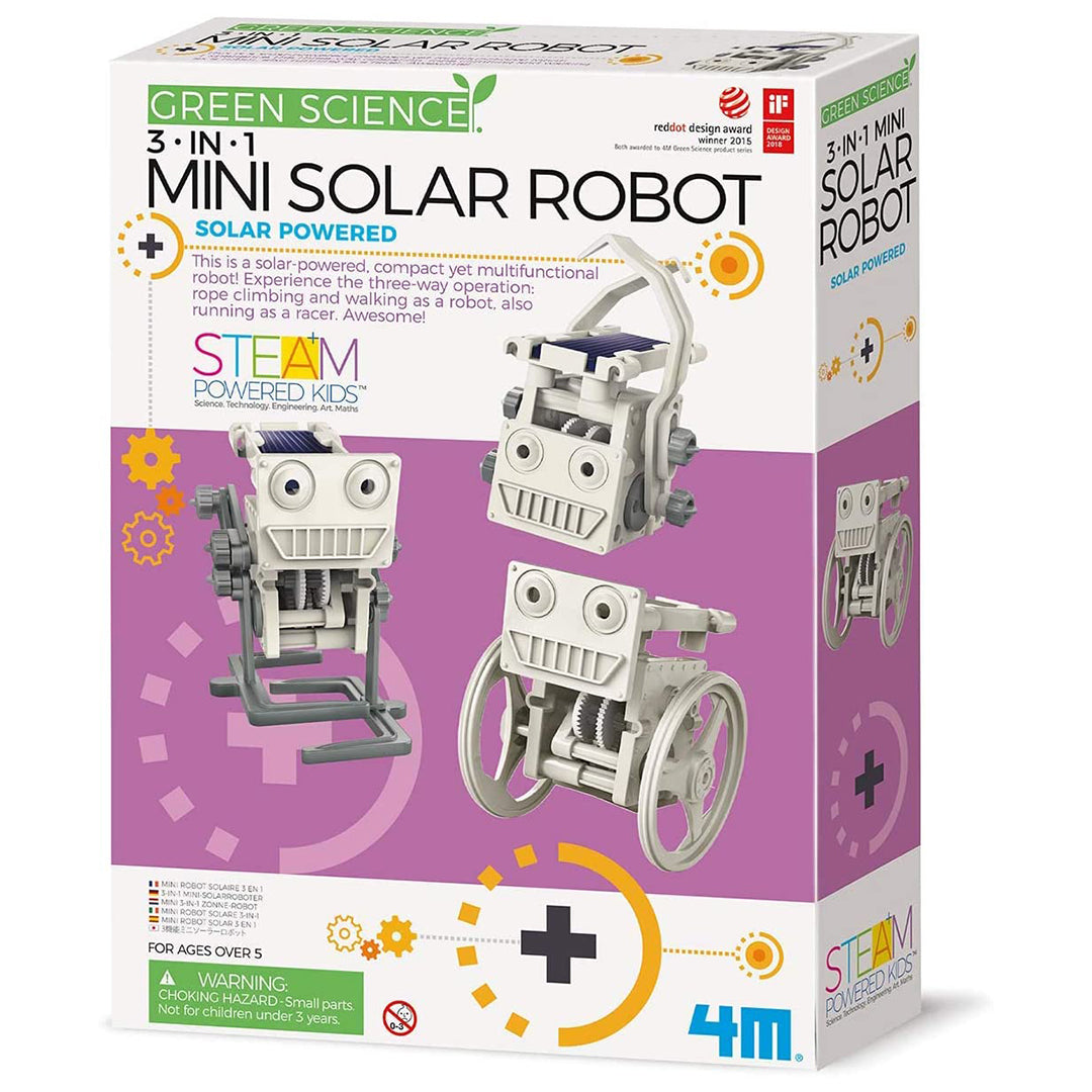 3 In 1 Solar Robot