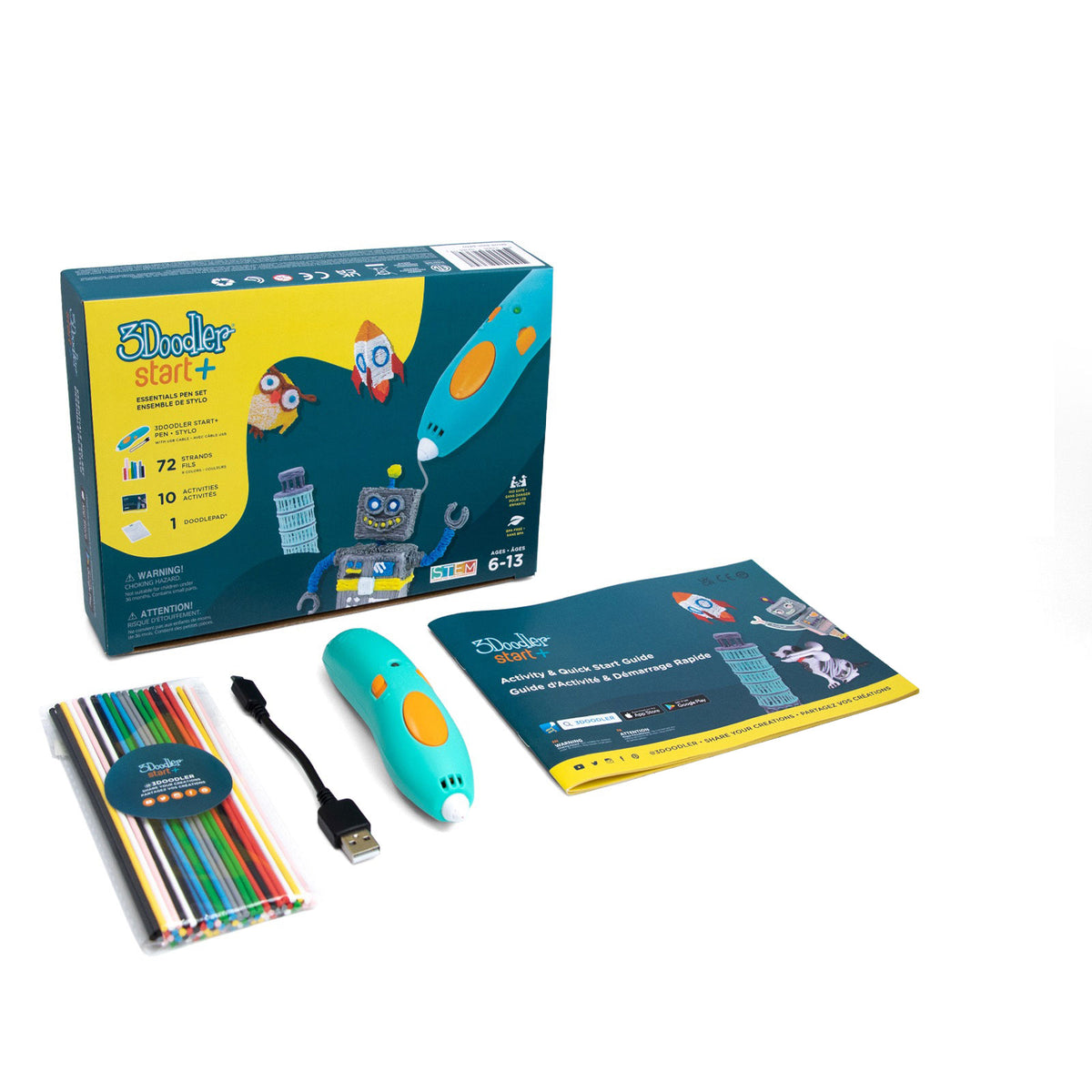 Buy 3Doodler Start with Essentials 3D Printing Pen Set | Yallatoys.com