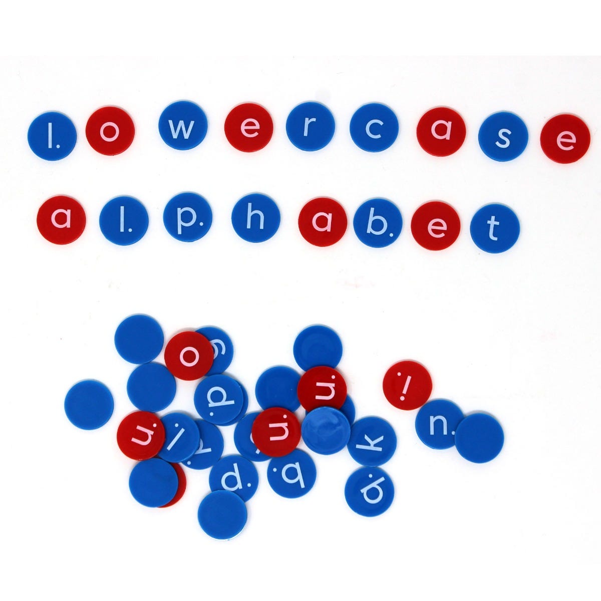 Buy Learning Resources Lowercase Alphabet Counters | Yallatoys.com
