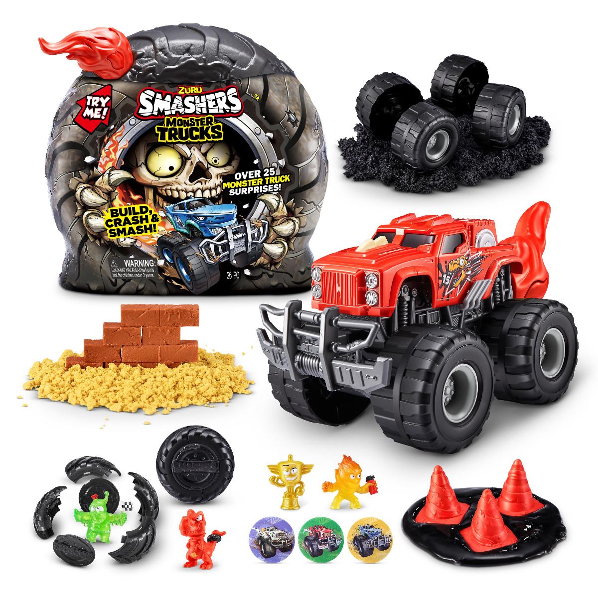 Buy Smashers Monster Truck Surprise Series 1 Playset (Sold Separately Subject to Availability) | Yallatoys.com
