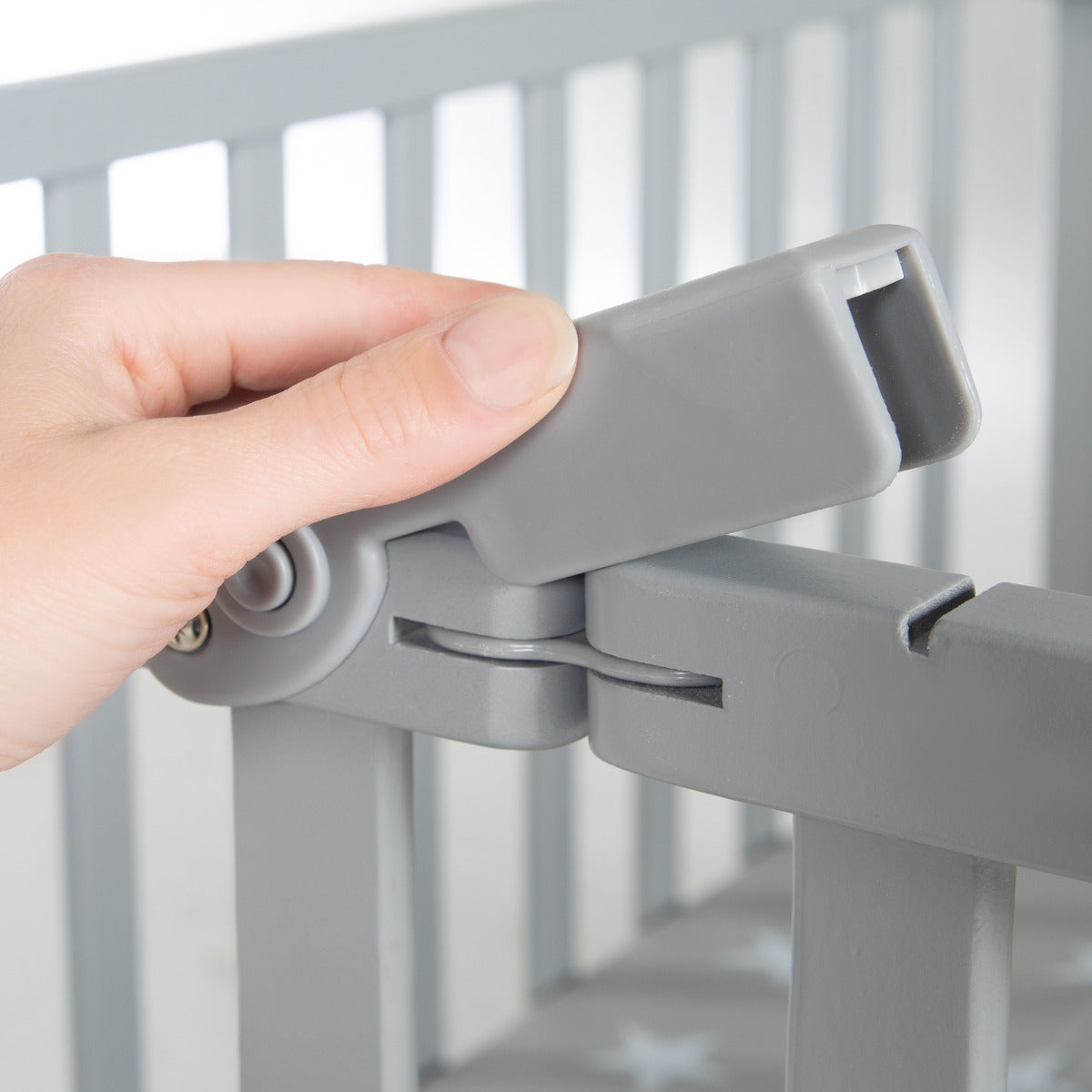 Roba Wooden Foldable Playpen Taupe Roba Yallatoys