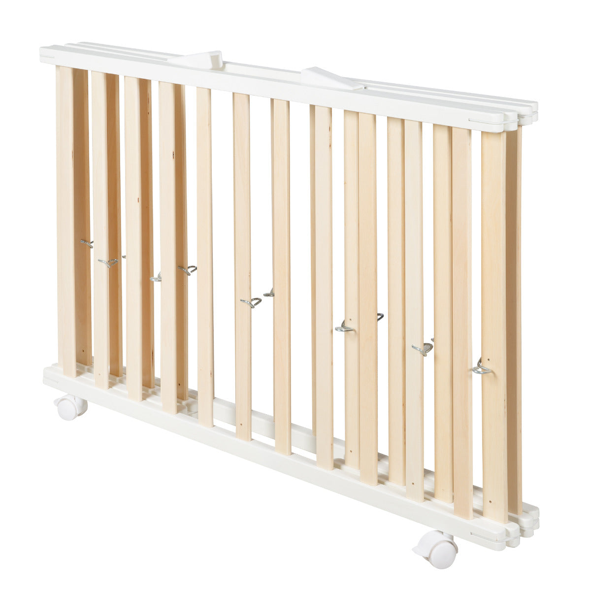 Roba Wooden Foldable Playpen Natural Roba Yallatoys