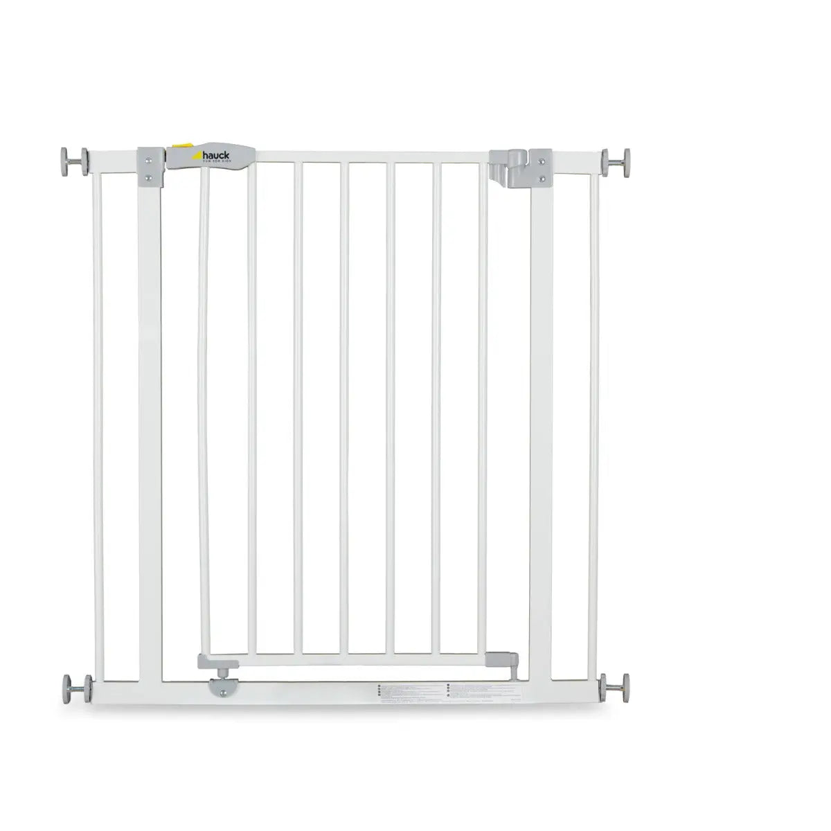 Hauck Open Stop Safety Gate (75- 80 Cm)+(21 Cm) Extension White Yallamomz Yallatoys