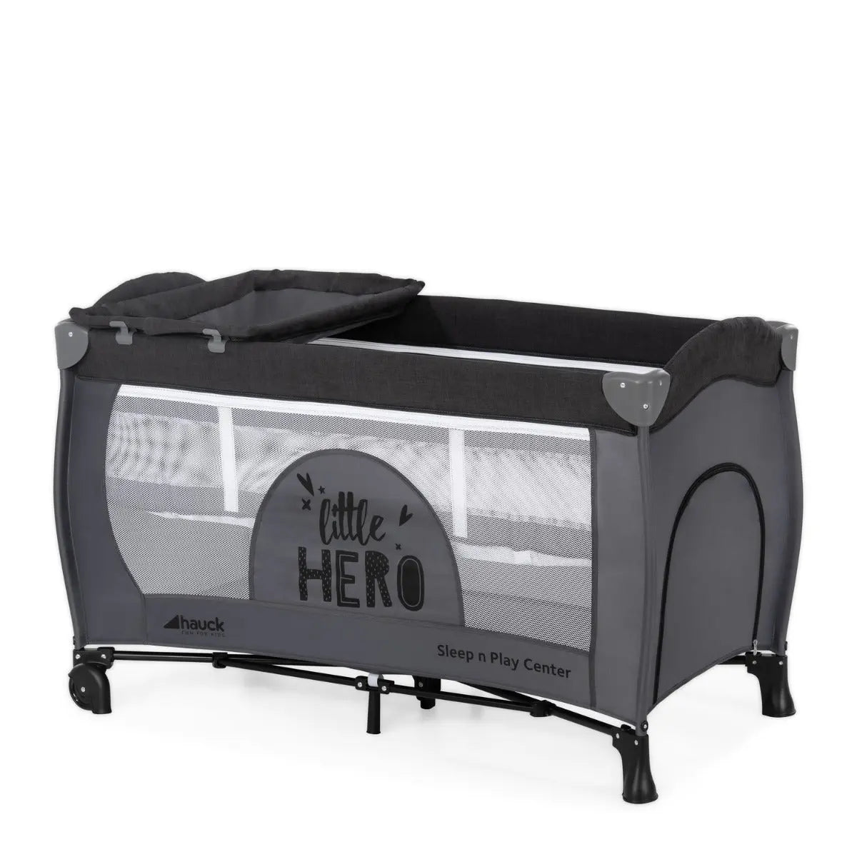 Hauck Sleep N Play Center Travel Cot Little Hero Yallamomz Yallatoys