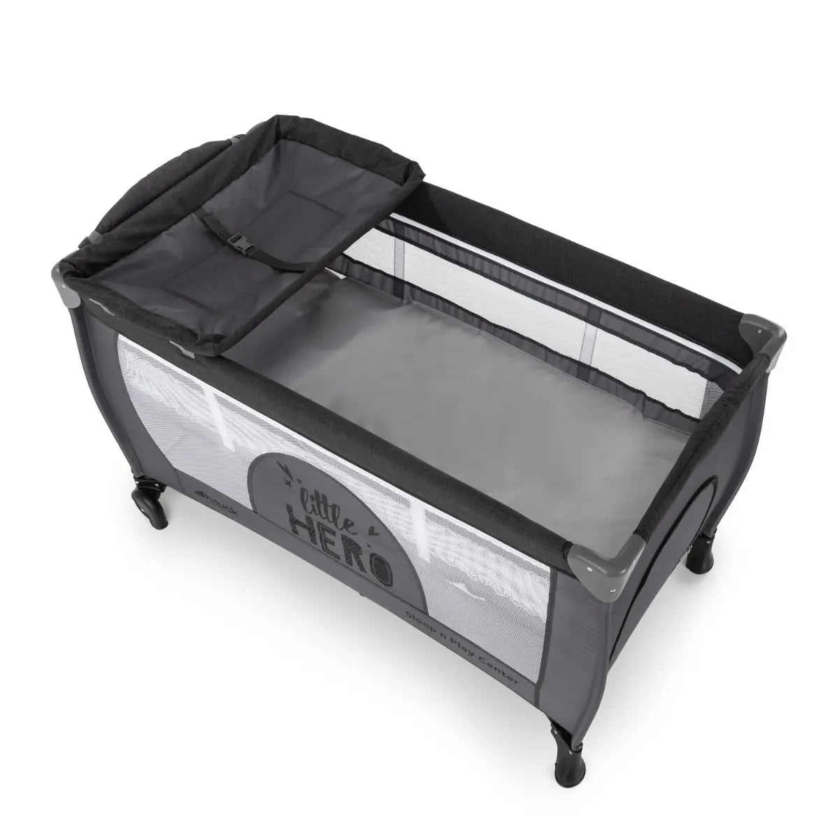 Hauck Sleep N Play Center Travel Cot Little Hero Yallamomz Yallatoys