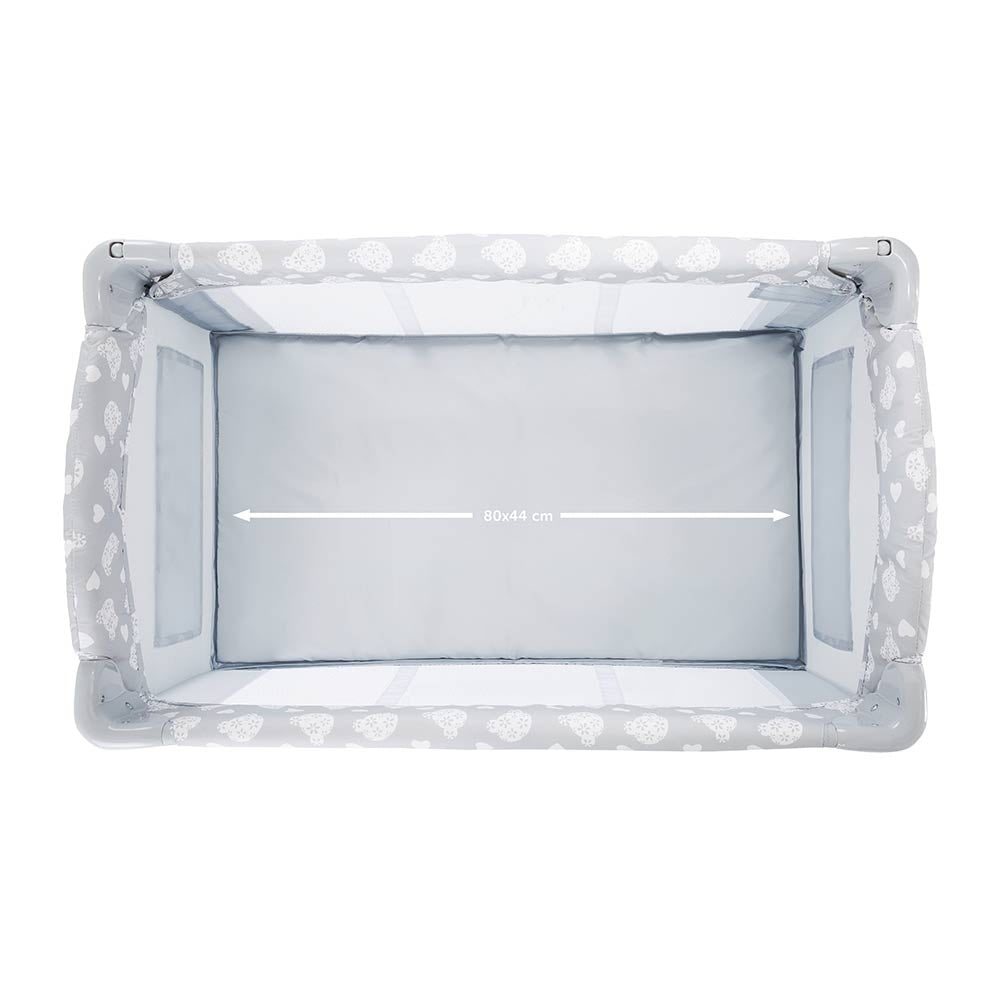 Hauck - Travel Cots Sleep N Care Plus - Grey Hauck Yallatoys