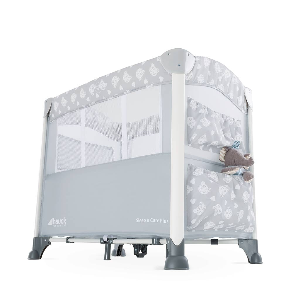 Hauck - Travel Cots Sleep N Care Plus - Grey Hauck Yallatoys