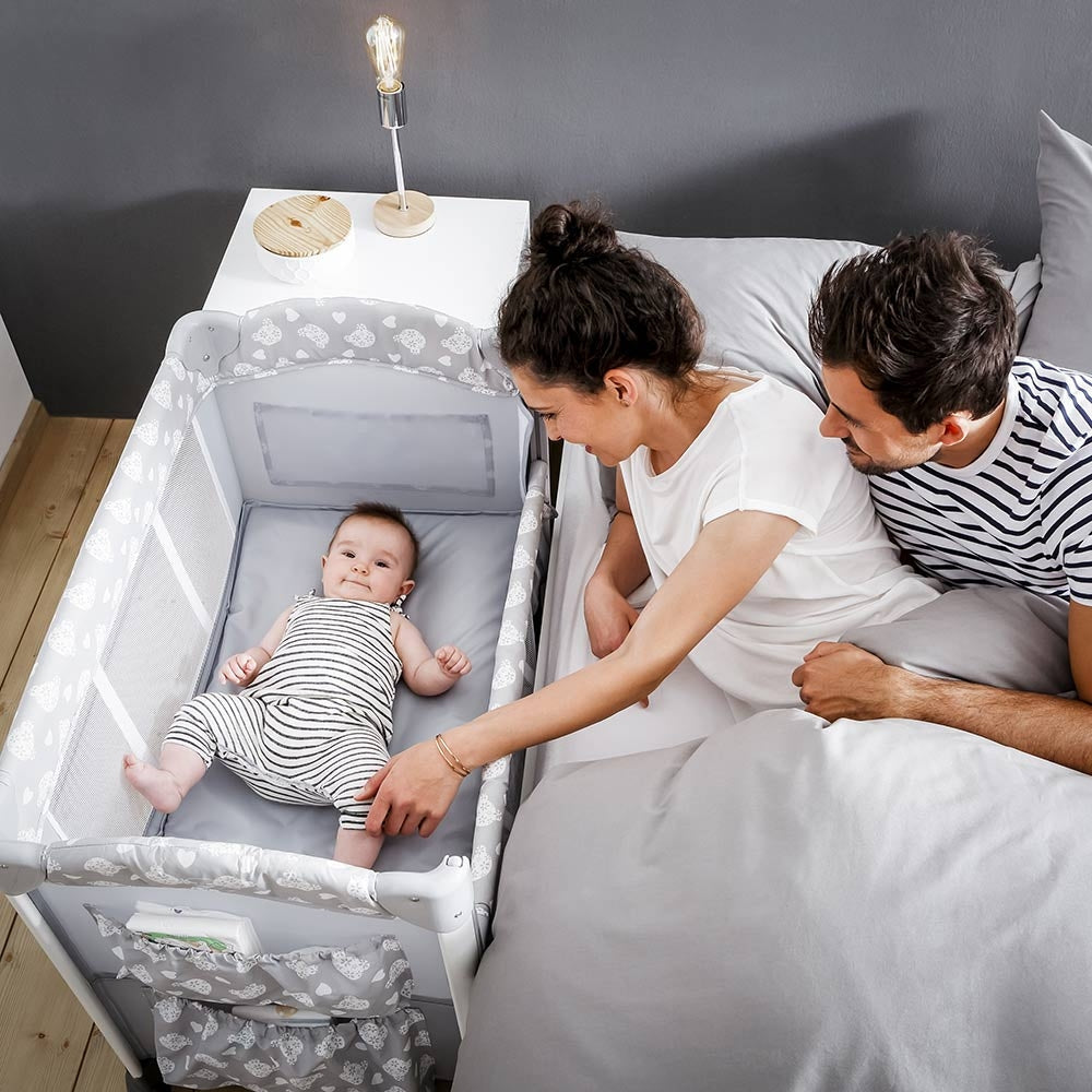 Hauck - Travel Cots Sleep N Care Plus - Grey Hauck Yallatoys