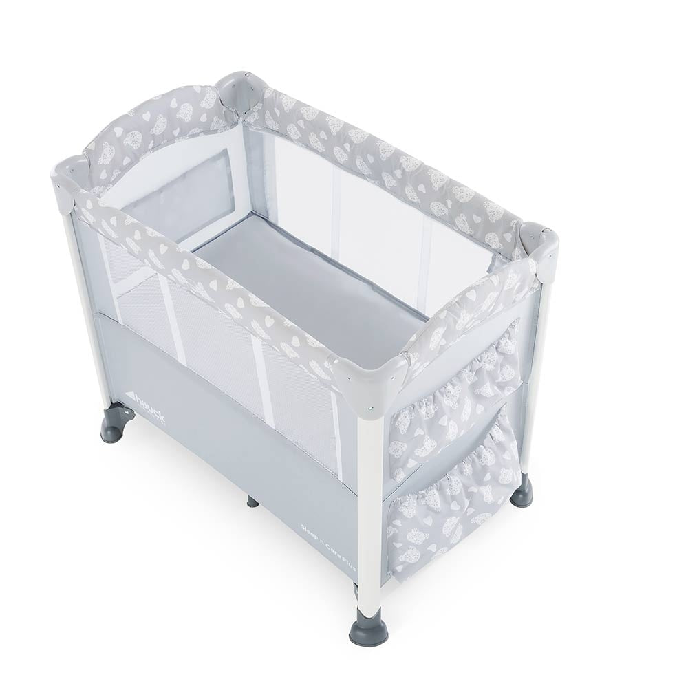 Hauck - Travel Cots Sleep N Care Plus - Grey Hauck Yallatoys