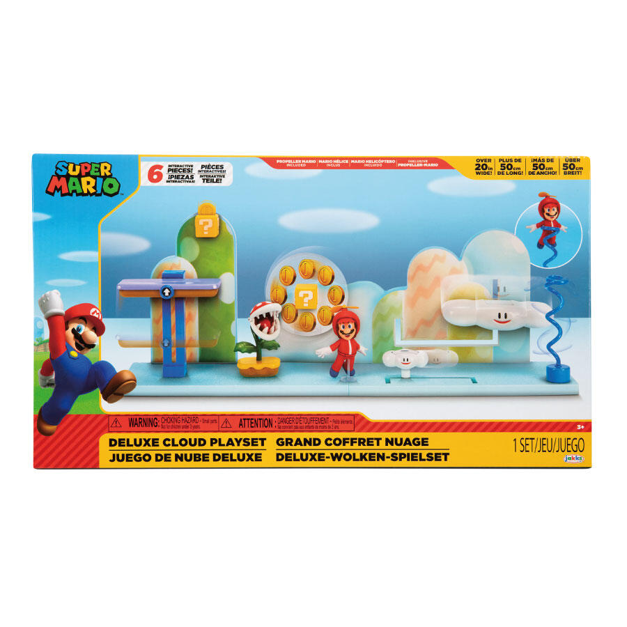 Buy Super Mario Deluxe Cloud Playset | Yallatoys.com