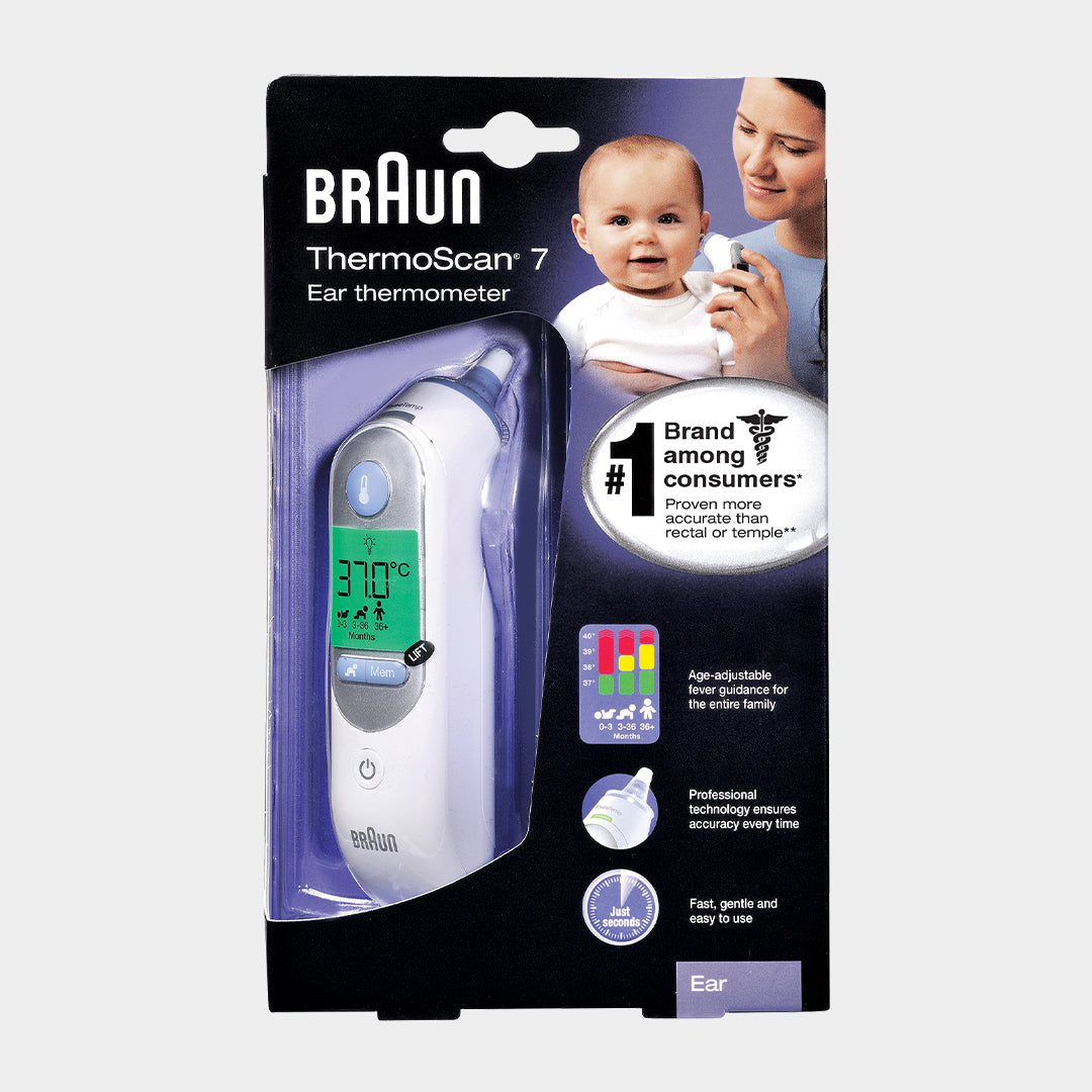 Braun Ear Thermometer Age Smart Thermoscan 7 Braun Yallatoys