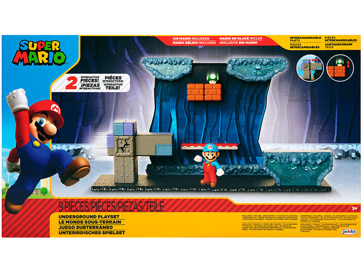 Buy Nintendo Super Mario Underground Playset | Yallatoys.com