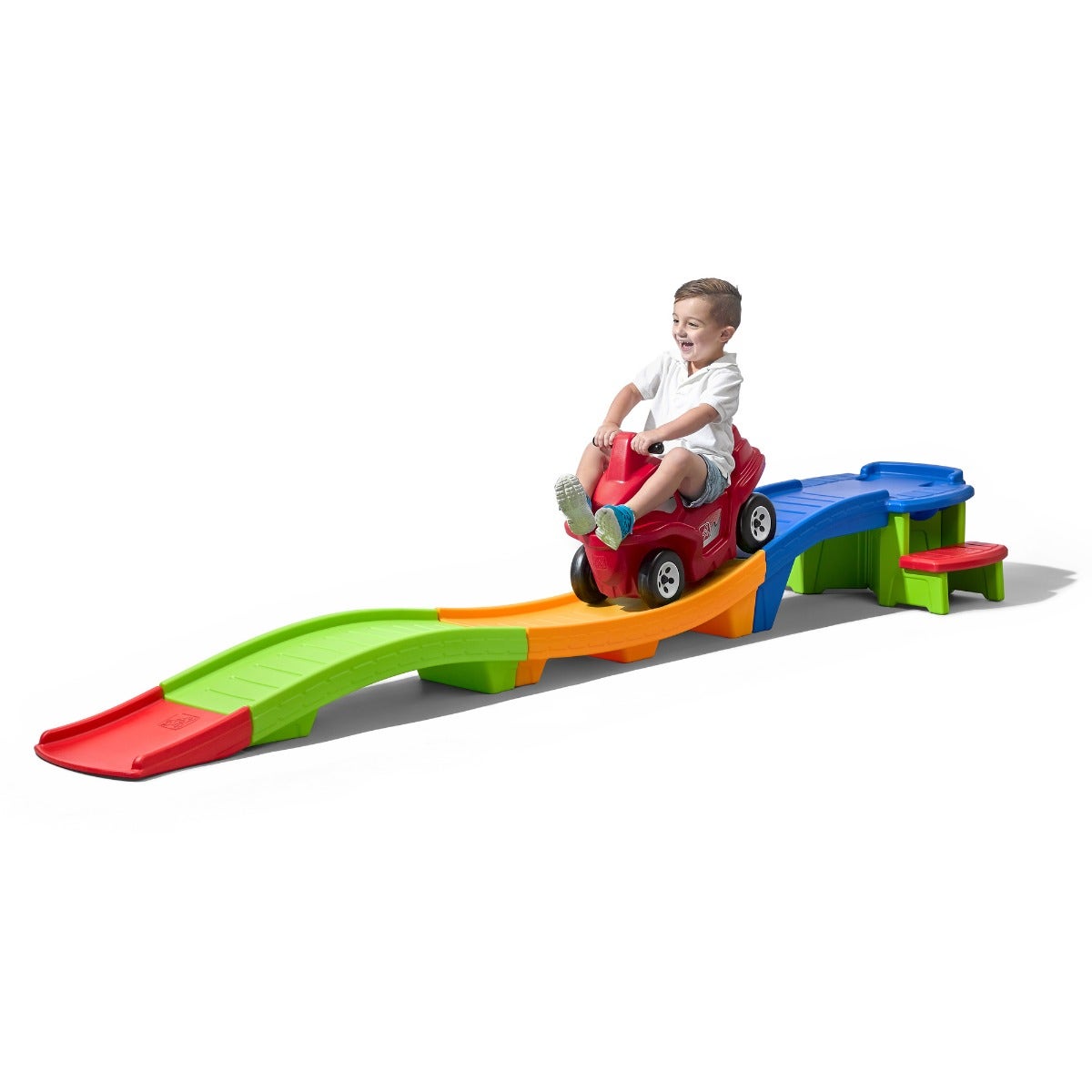 Buy Step2 Up & Down Roller Coaster for Kids Rapid Ride & Hide Edition | Yallatoys.com