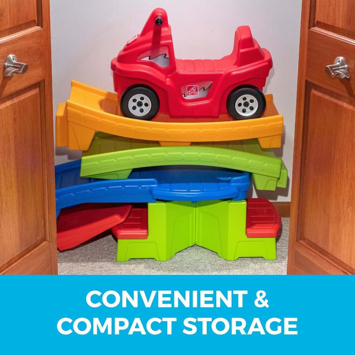 Buy Step2 Up & Down Roller Coaster for Kids Rapid Ride & Hide Edition | Yallatoys.com