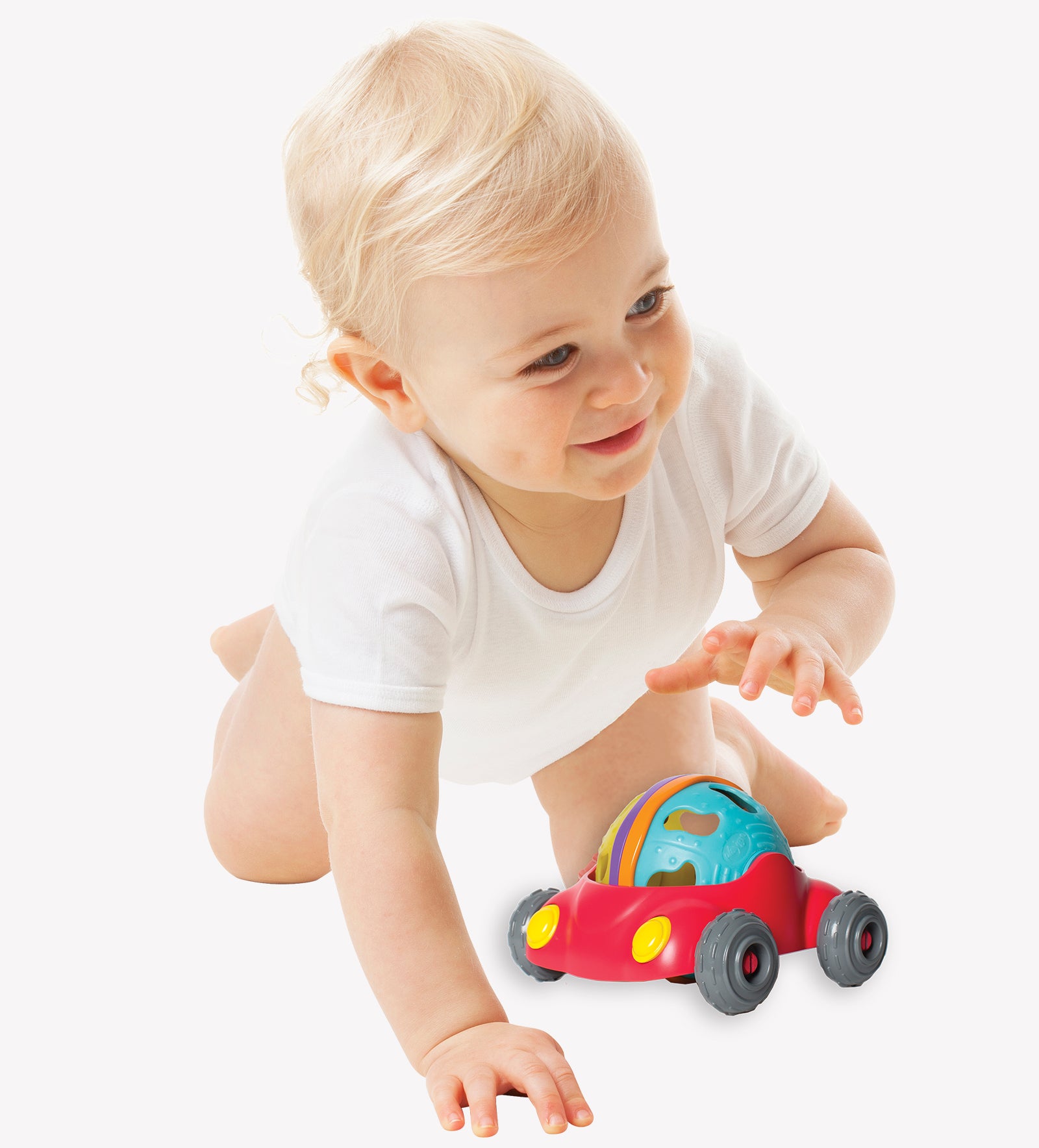 Buy Playgro Junyju Rattle & Roll Car for Infants and Toddlers | Yallatoys.com