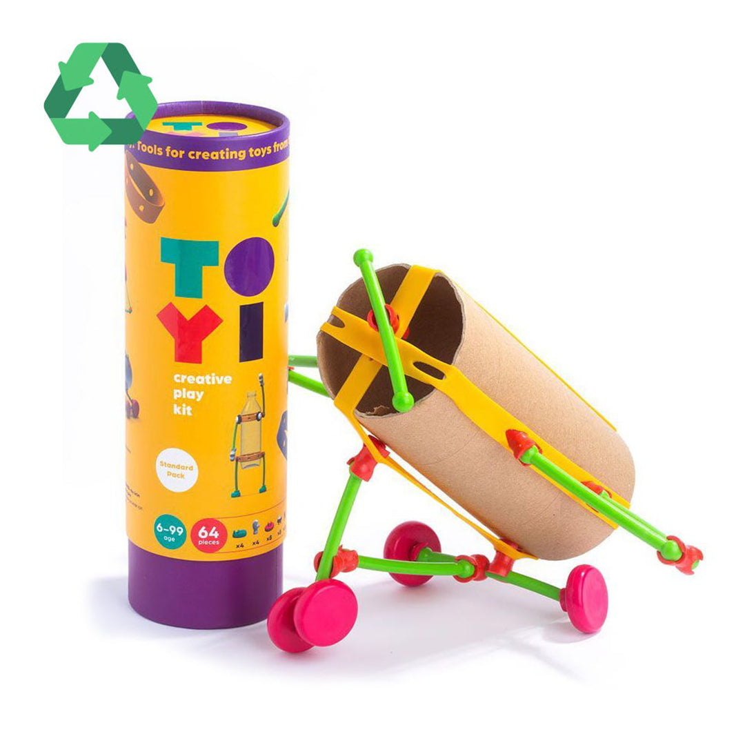Buy Toyi Anything Standard Creative Kids Building Kit 64PCs | Yallatoys.com