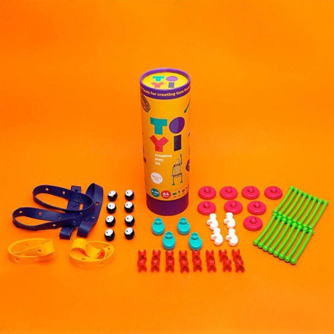 Buy Toyi Anything Standard Creative Kids Building Kit 64PCs | Yallatoys.com
