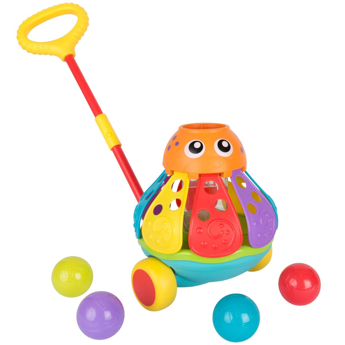 Playgro Push Along Ball Popping Octopus Playgro Yallatoys