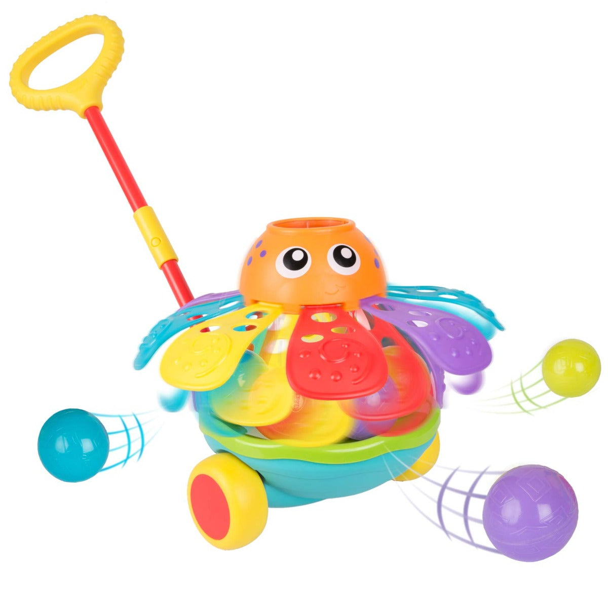 Playgro Push Along Ball Popping Octopus Playgro Yallatoys