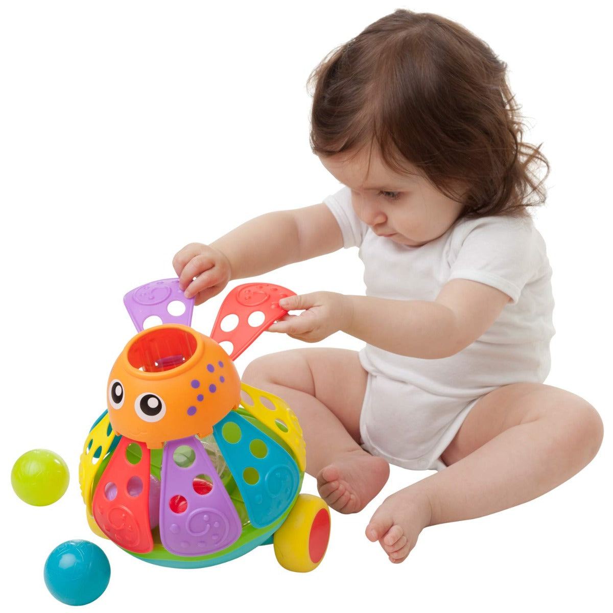 Playgro Push Along Ball Popping Octopus Playgro Yallatoys