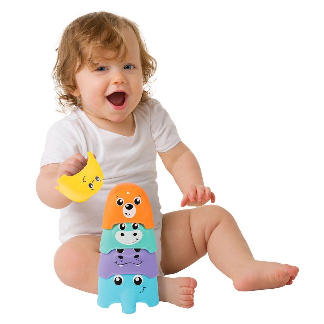 Playgro Stacks Of Animals Sort And Nest Cups Playgro Yallatoys