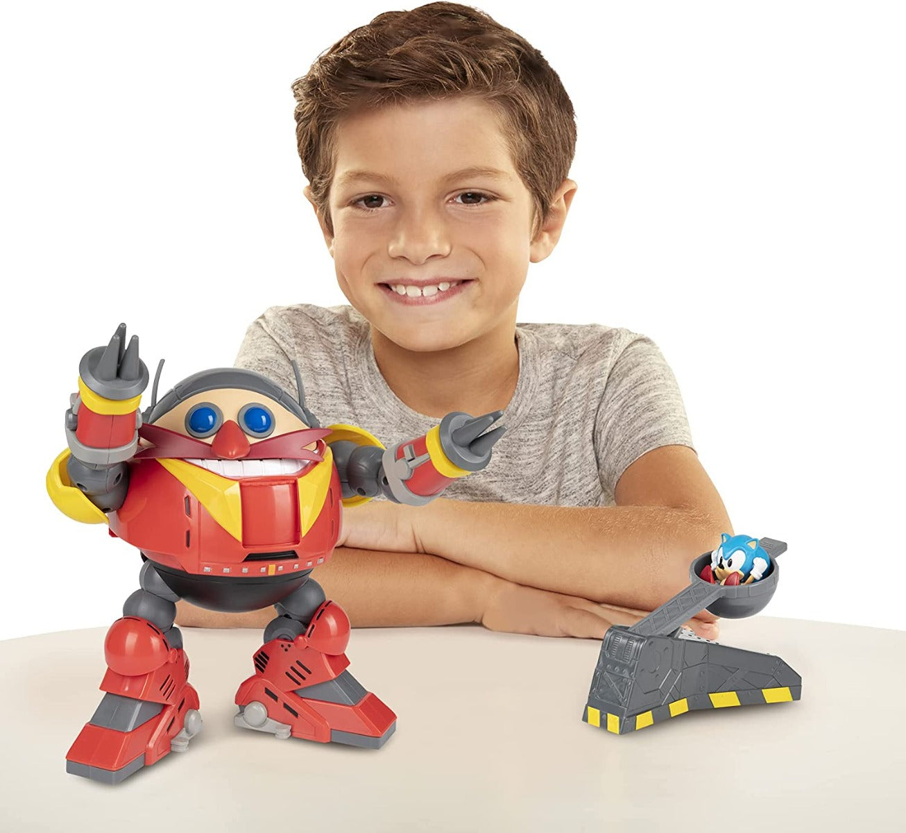 Buy Sonic Giant Eggman Robot Battle Set with Catapult | Yallatoys.com