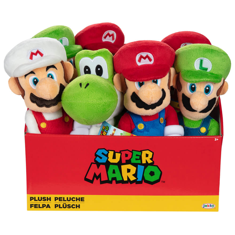 Buy Nintendo 9inch Super Mario Wave 1 Plush Toy (Sold Separately Subject to Availability) | Yallatoys.com