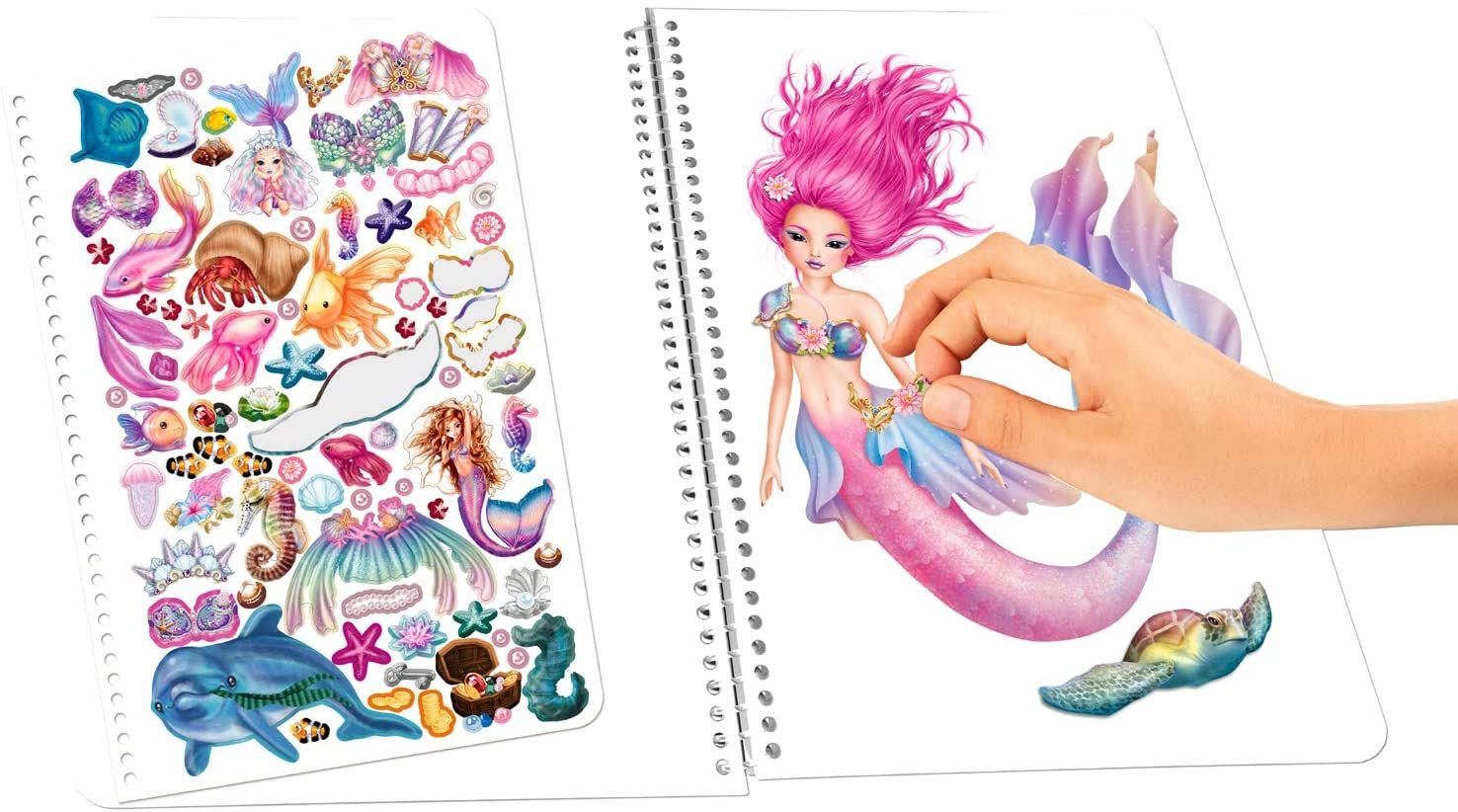 Buy Top Model Fantasy Model Colouring Book Mermaid | Yallatoys.com