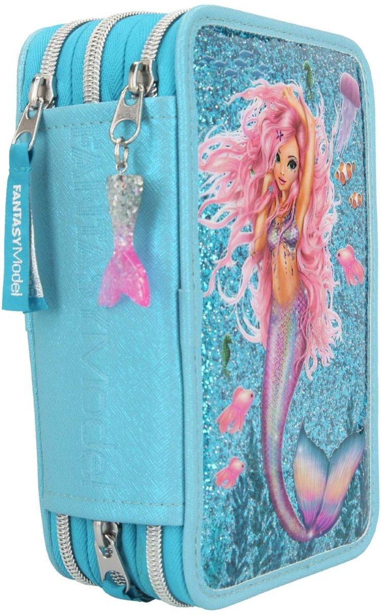 Buy Topmodel Fantasy Model Filled Triple Pencil Case Mermaid | Yallatoys.com