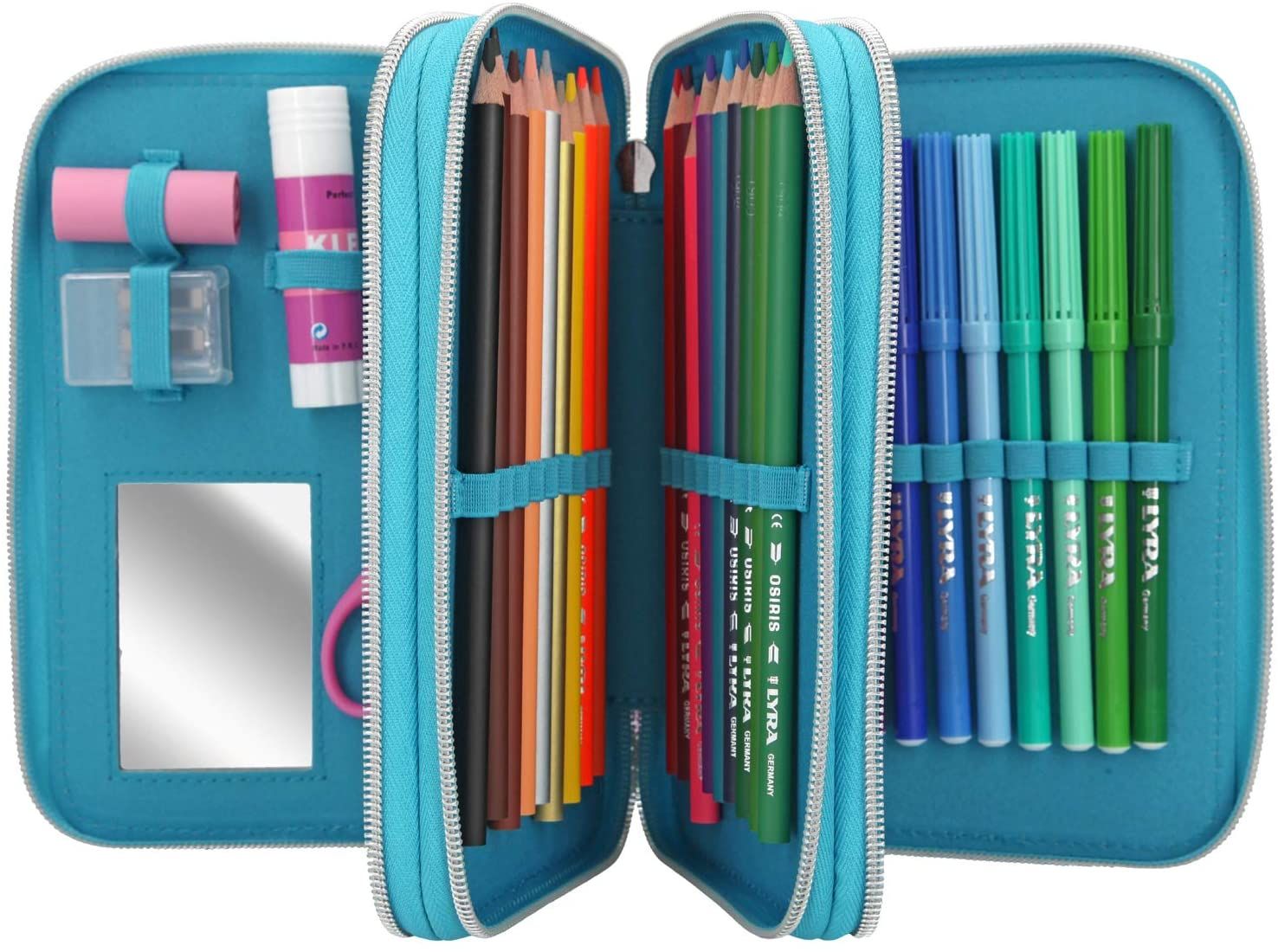 Buy Topmodel Fantasy Model Filled Triple Pencil Case Mermaid | Yallatoys.com