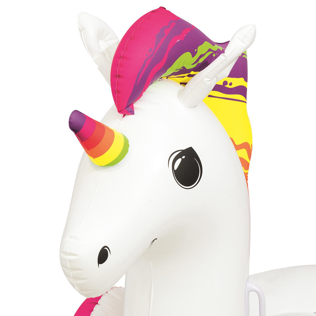 Buy Bestway Unicorn Rider Pool Inflatable Supersize White | Yallatoys.com