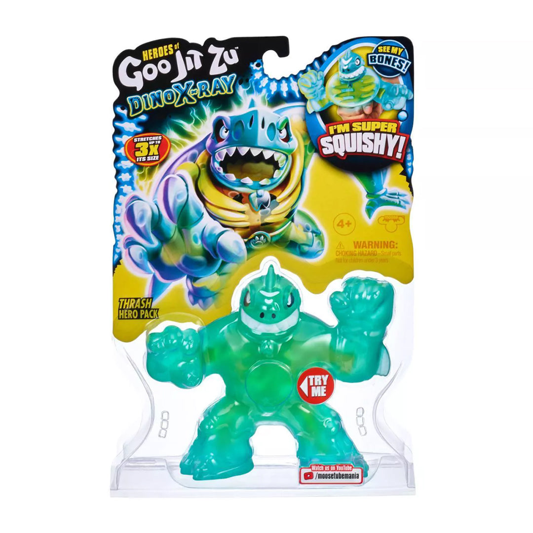 Buy Goo Jit Zoo Dino X-Ray Hero Pack Thrash | Yallatoys.com