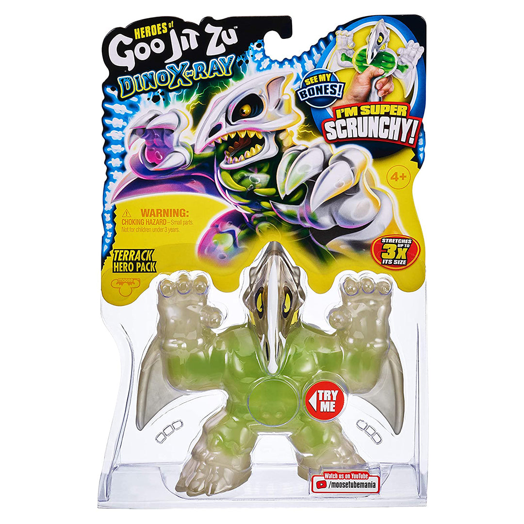 Buy Goo Jit Zoo Dino X-Ray Hero Pack Terrack The Pterodactyl | Yallatoys.com