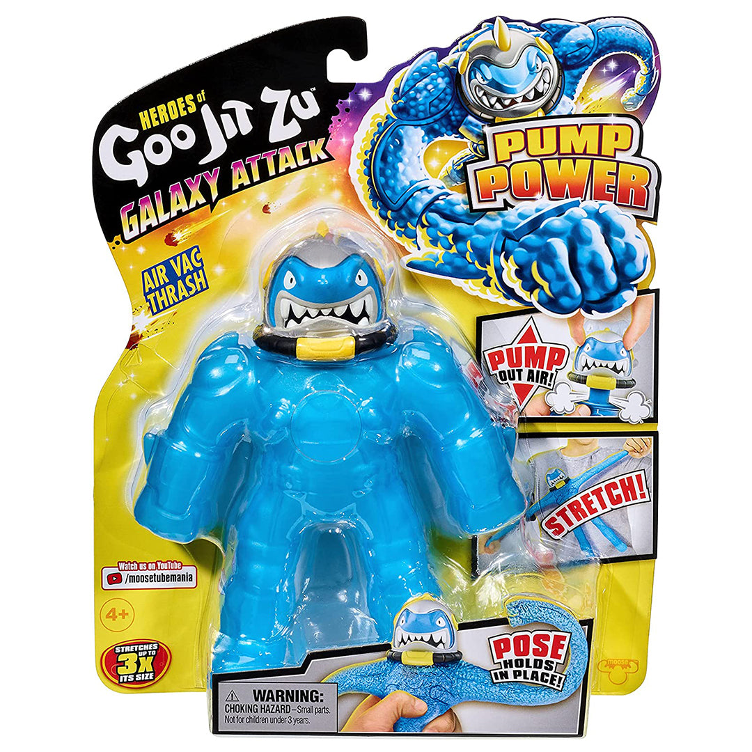 Buy Goo Jit Zu Galaxy Attack Action Figure Pump Power Air Vac Thrash | Yallatoys.com