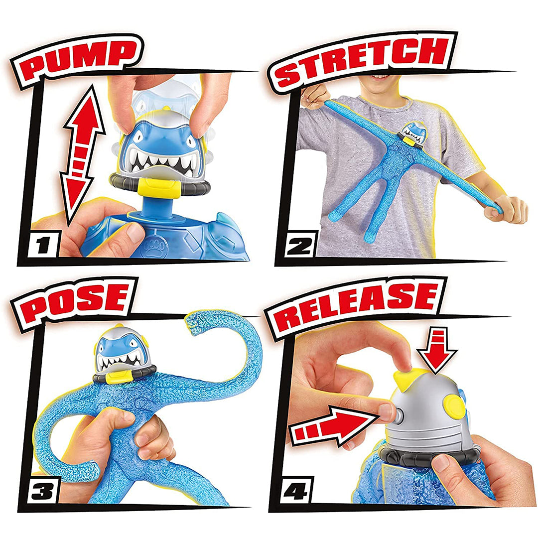 Buy Goo Jit Zu Galaxy Attack Action Figure Pump Power Air Vac Thrash | Yallatoys.com
