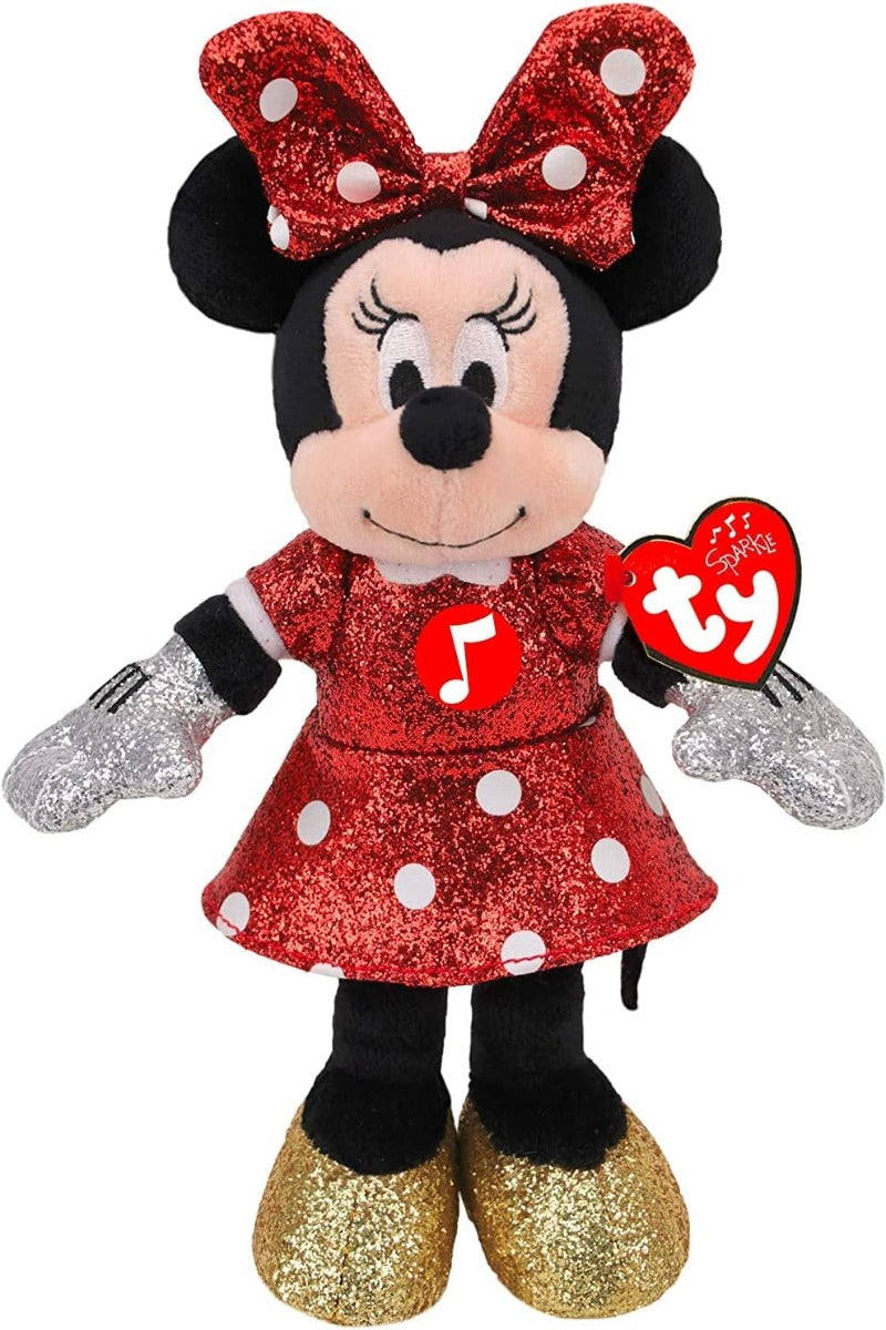 Buy TY Disney Minnie Sparkle Red Regular | Yallatoys.com