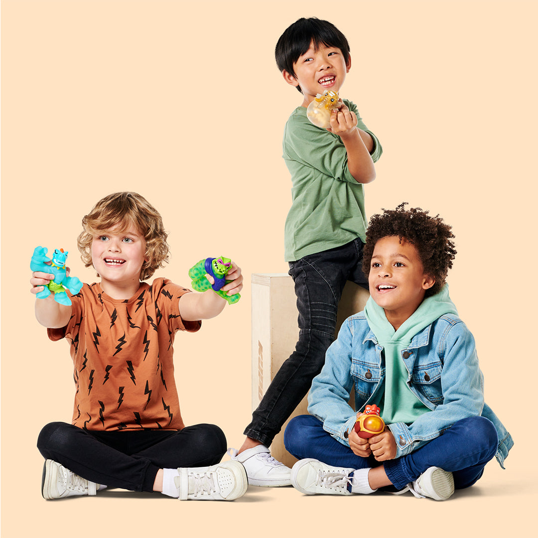 Buy Goo Jit Zu Special Edition All Star 4 Pack Blazagon, Rock Jaw, Tyro, Smashadon | Yallatoys.com