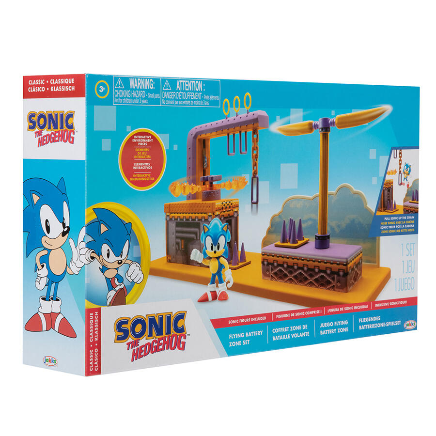 Buy Sonic The Hedgehog Flying Battery Zone Playset | Yallatoys.com