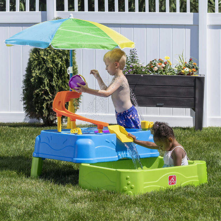 Buy Step 2 Waterpark Wonders Two-Tier Water Table | Yallatoys.com