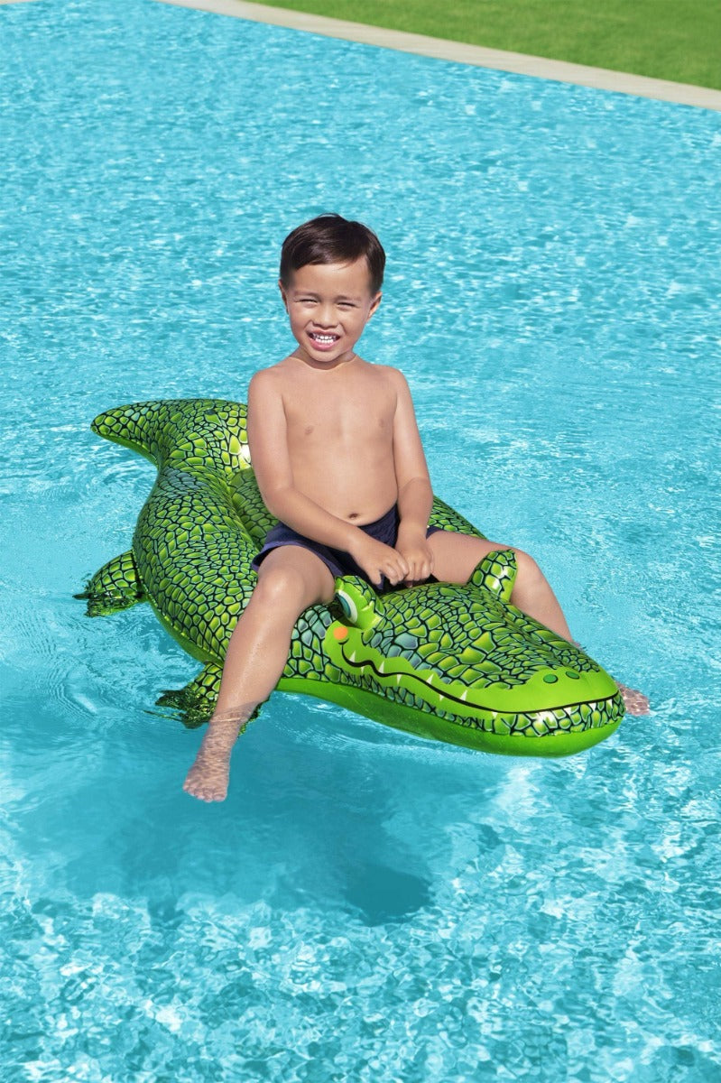 Buy Bestway H2OGO Buddy Croc Kids RideOn Pool Float | Yallatoys.com